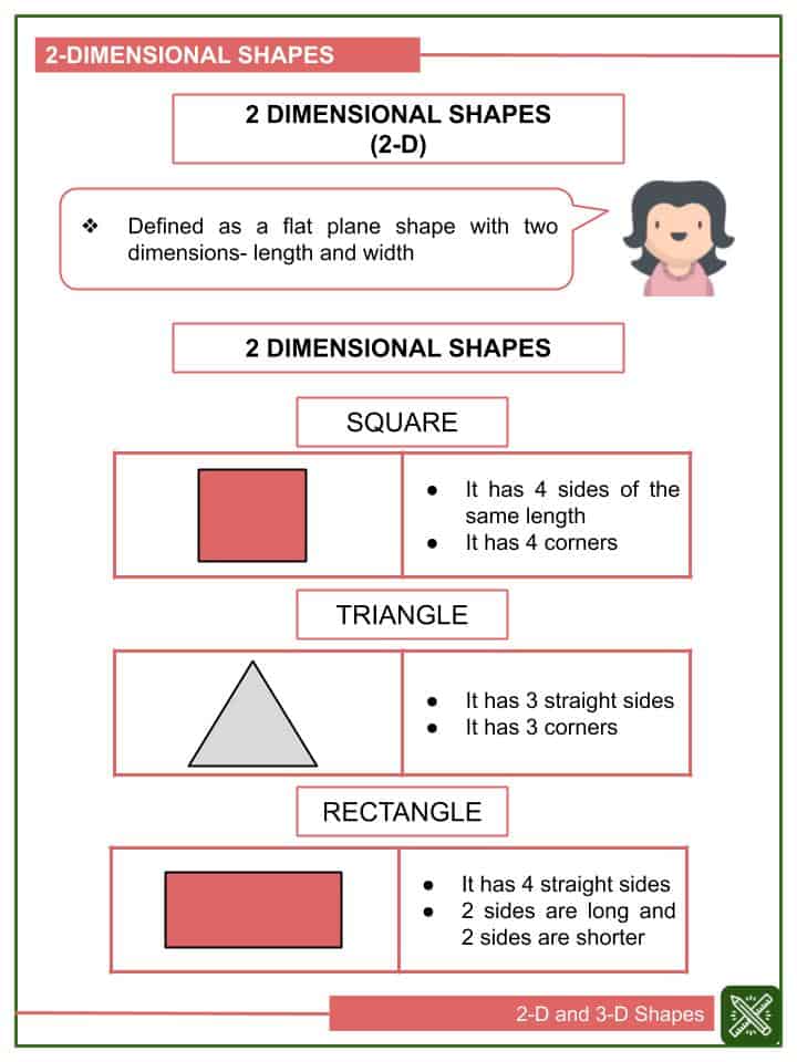 2-D and 3-D Shapes Worksheets | Helping With Math