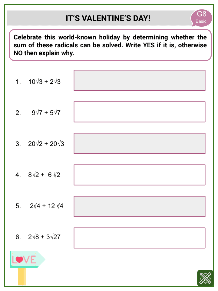 addition-of-radicals-math-worksheets-ages-12-14-activities