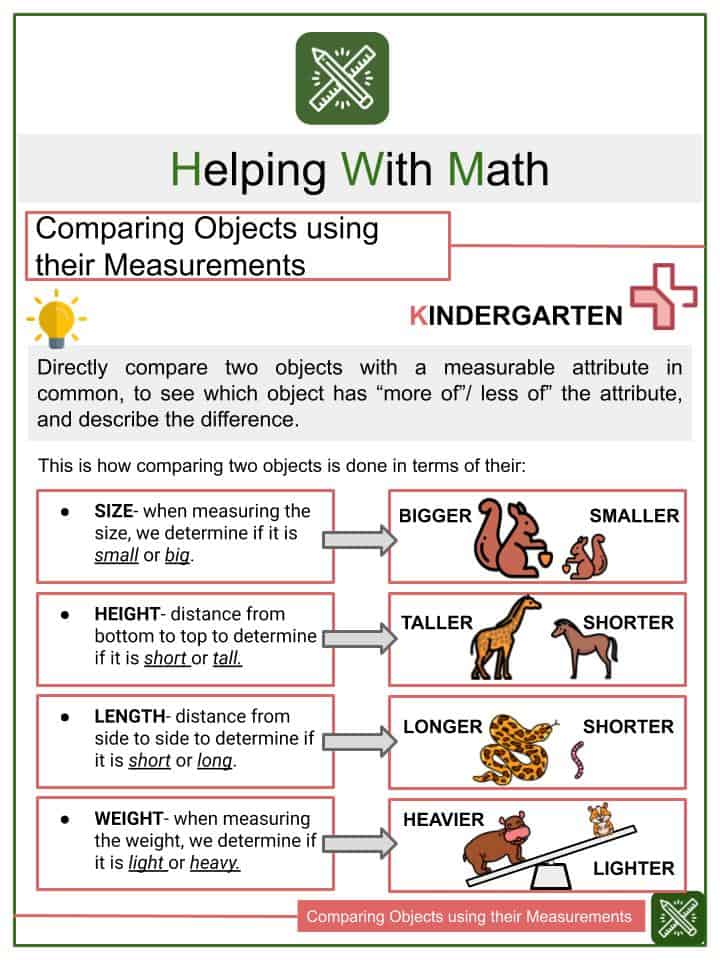 comparing-objects-using-their-measurements-kindergarten-math-worksheets