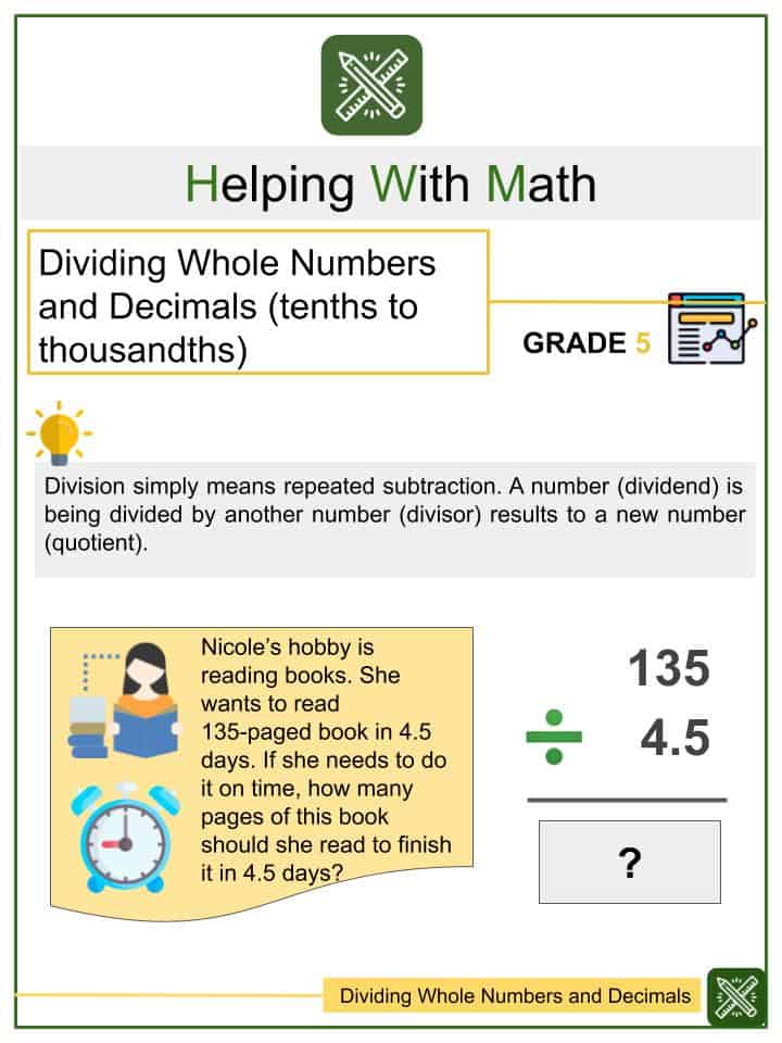 dividing-whole-numbers-and-decimals-tenths-to-thousandths-5th-grade-math-worksheets-helping