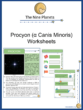 Procyon (α Canis Minoris) Worksheets