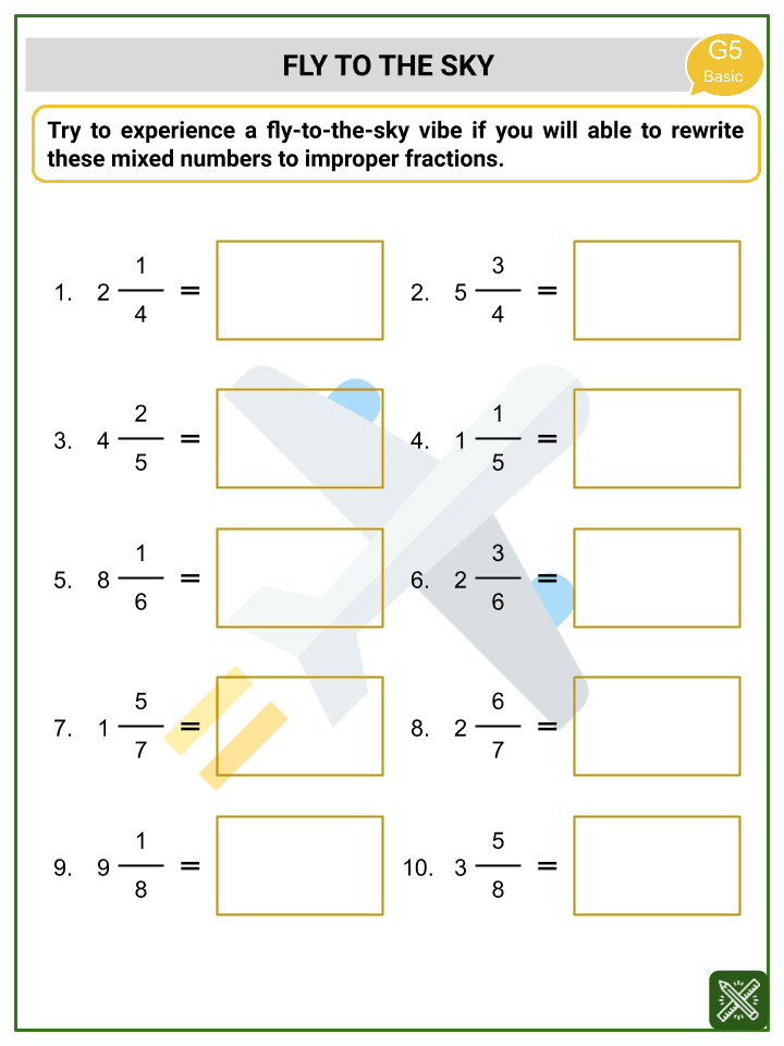 mixed-numbers-worksheets