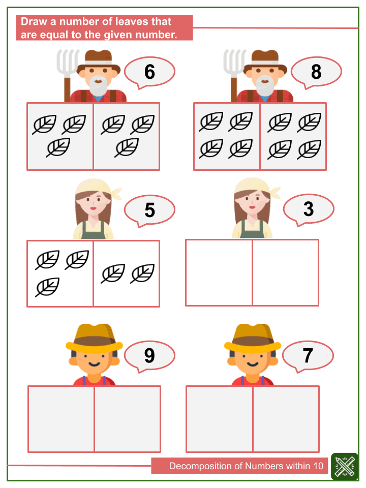 free-printable-decomposing-numbers-kindergarten-worksheets