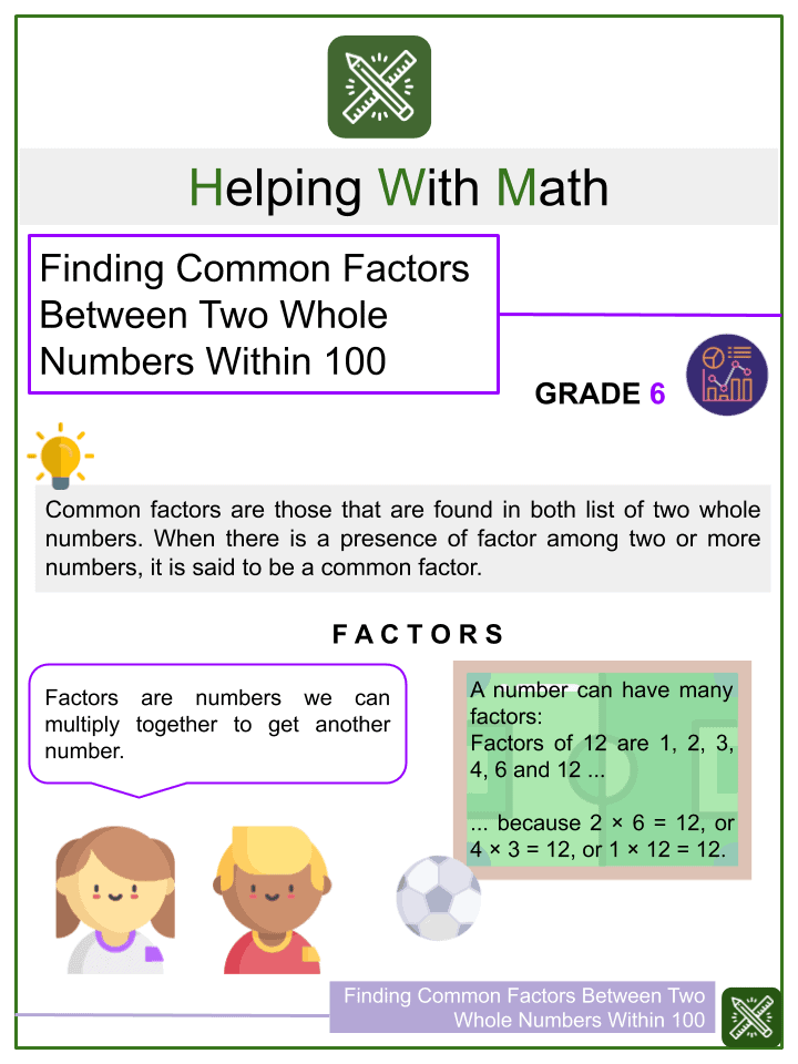 finding-common-factors-between-two-whole-numbers-within-100