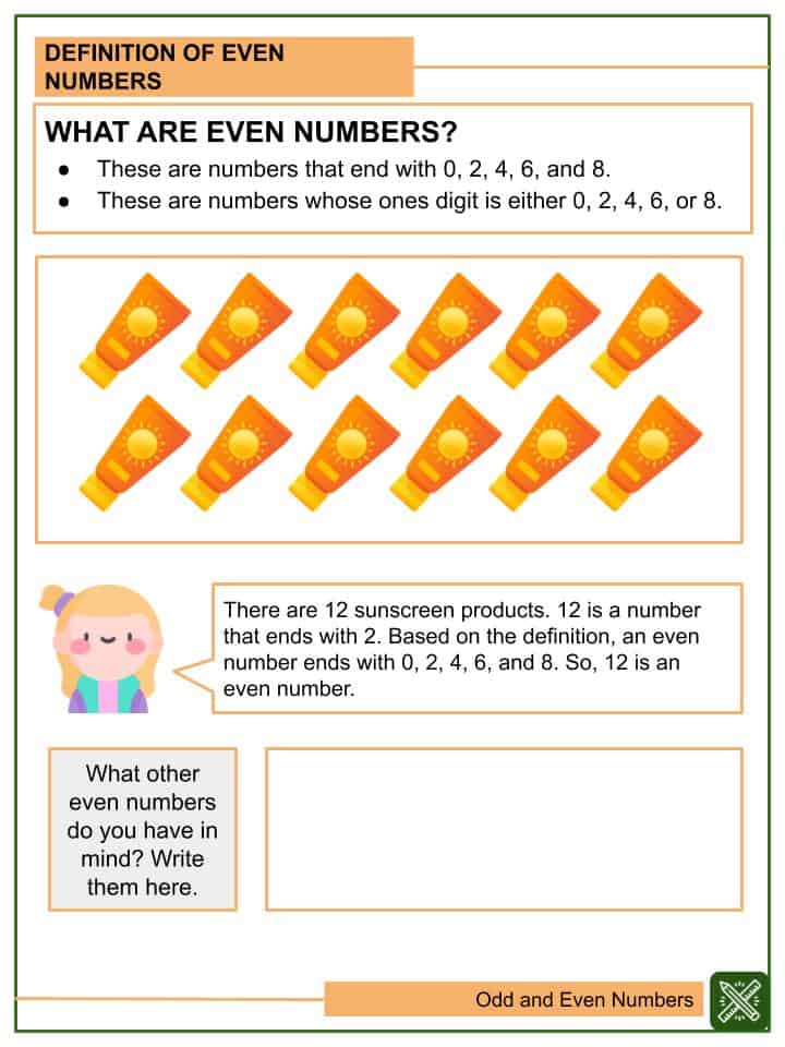 Odd And Even Numbers 2nd Grade Math Worksheets Helping With Math