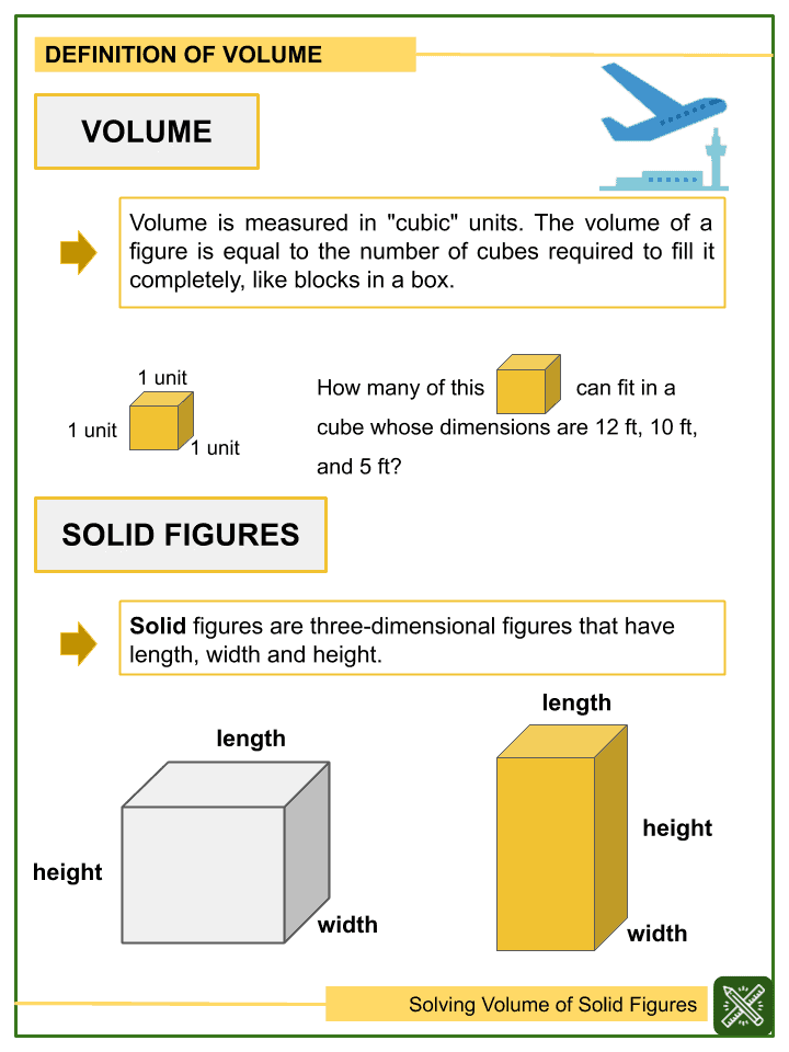 volume of solids homework