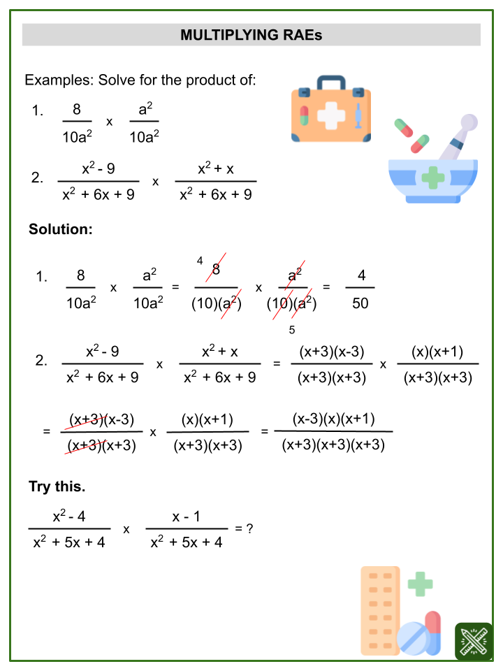 multiplication-of-rational-algebraic-expressions-worksheets