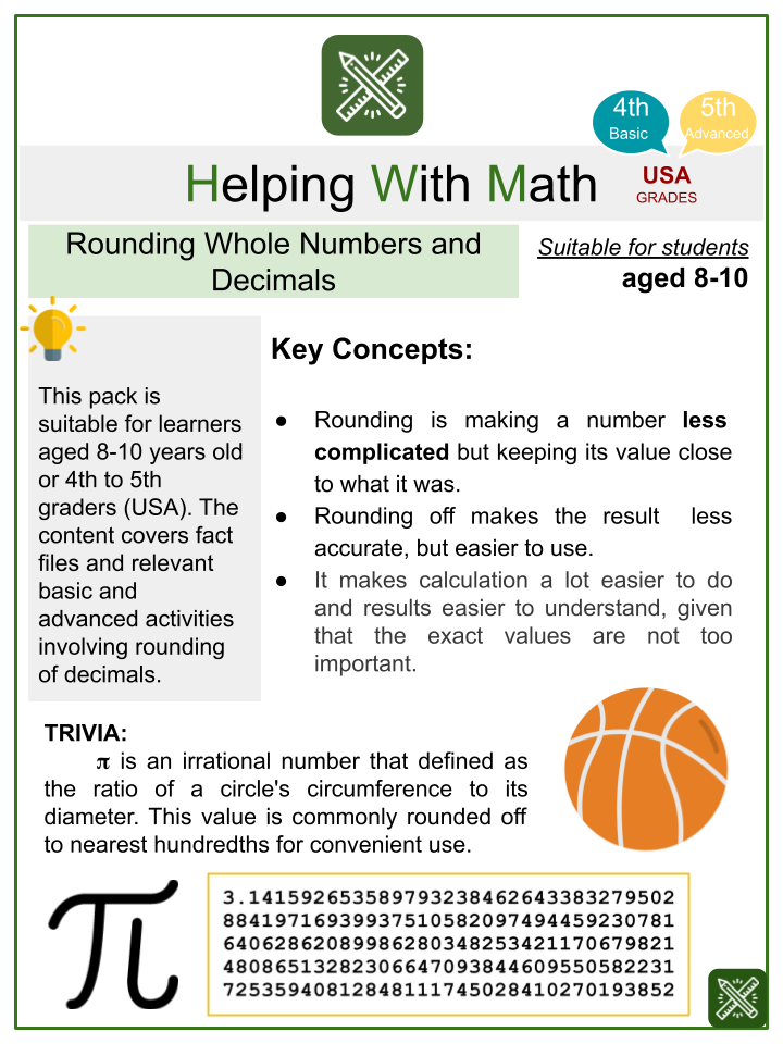 rounding-whole-numbers-and-decimals-themed-math-worksheets