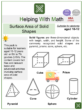 Surface Area of Solid Shapes (Shipping/Delivery Themed) Math Worksheets