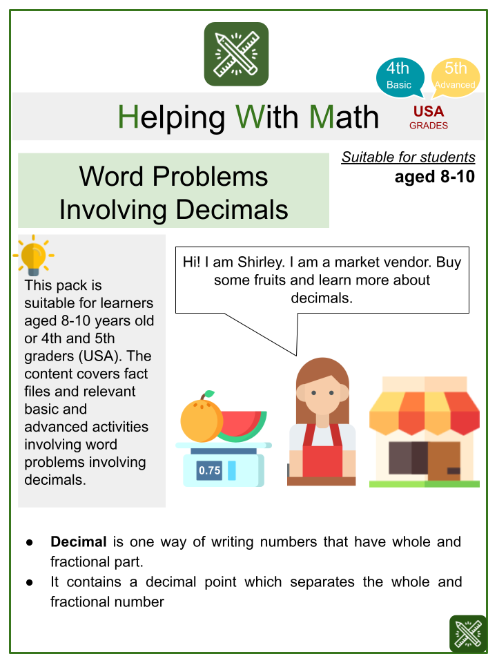 mixed-decimals-word-problems-for-grade-5-k5-learning-decimal-word-problems-worksheets