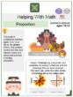 Proportion (Thanksgiving Day Themed) Math Worksheets