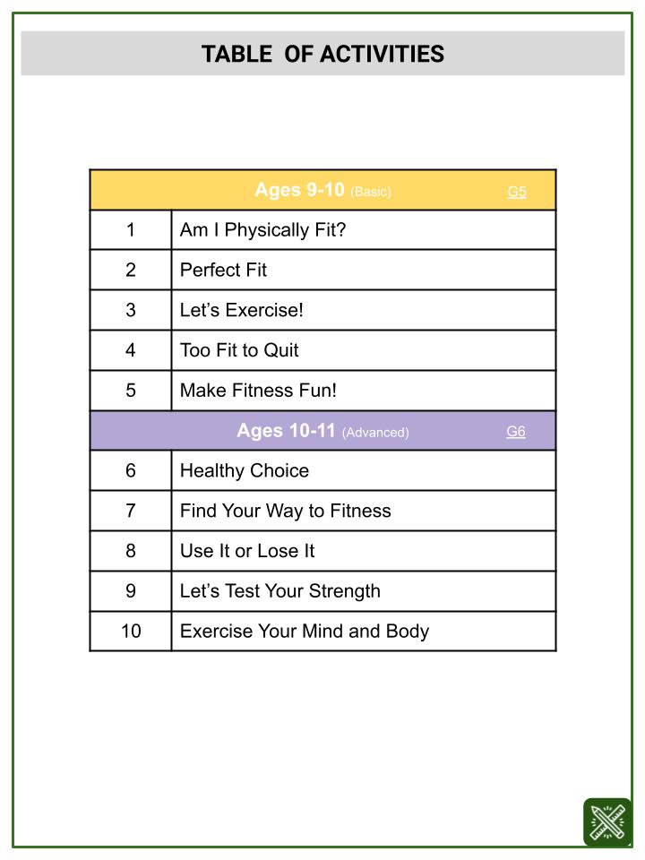 Constructing Logical Arguments Skills_ Perfect Numbers (Physical Fitness Themed) Worksheets